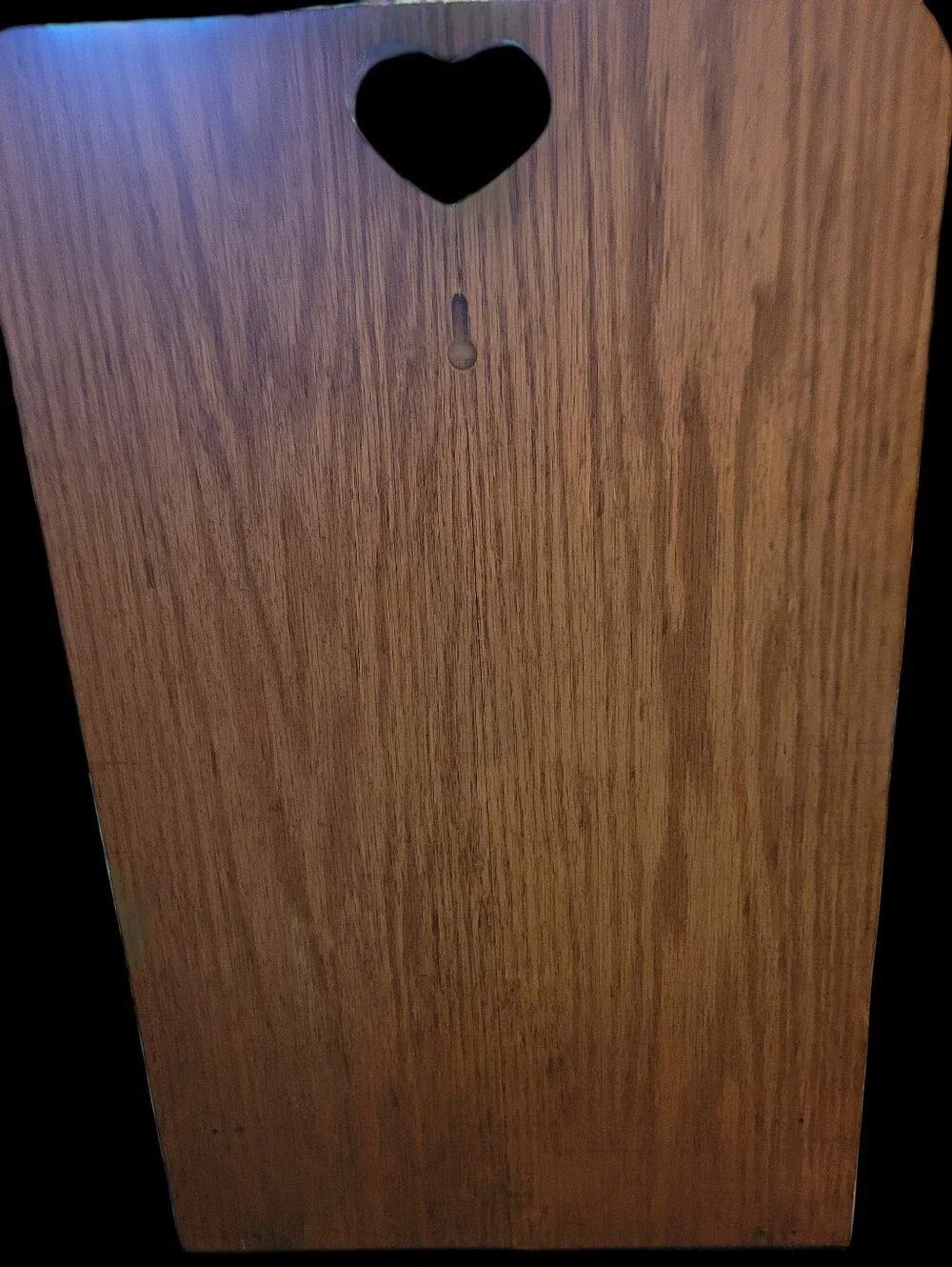 Vintage Oak Desktop Hanging Calendar Holder with Drawer Cottage Core